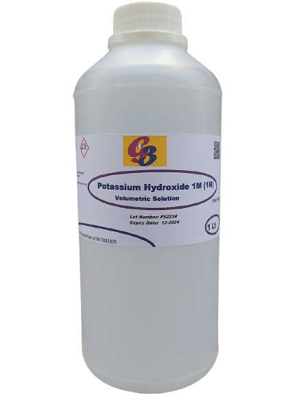 Potassium Hydroxide 1M (1N) Volumetric Solution