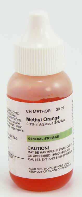 Methyl Orange Indicator Solution