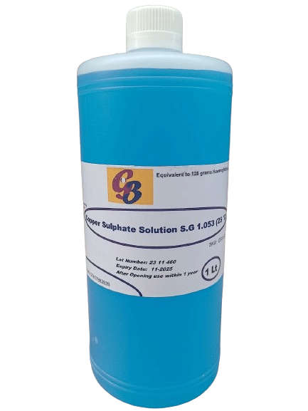 Copper Sulfate Solution S.G 1.055
