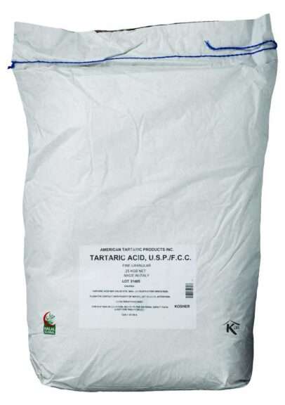 Tartaric Acid Xtals (Standard)FG/BP/USP/FCC