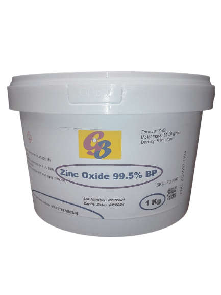 Zinc Oxide 99.5% Pharmaceutical (BP) Grade