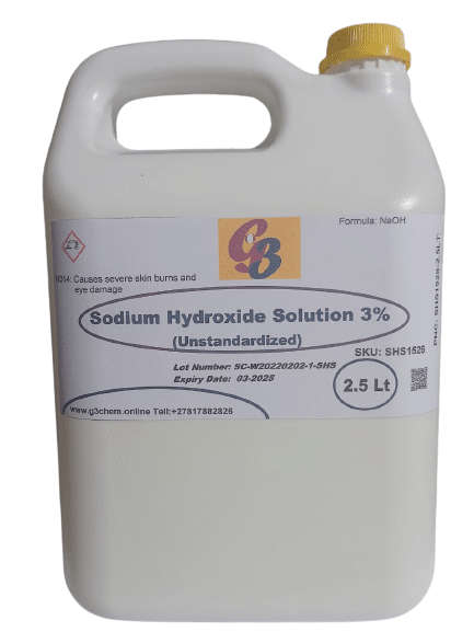 Sodium Hydroxide Solution 3% (Unstandardized)