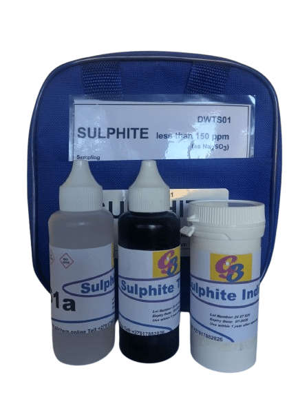 Sulphite Test Kit (Drop test) (0 - 150ppm)