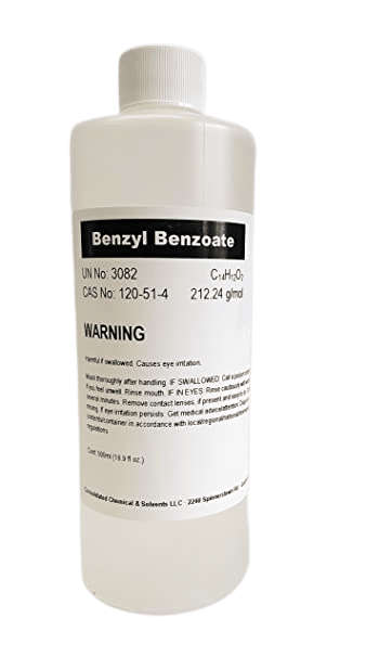 Benzyl Benzoate 25% Emulsion CP 500ml