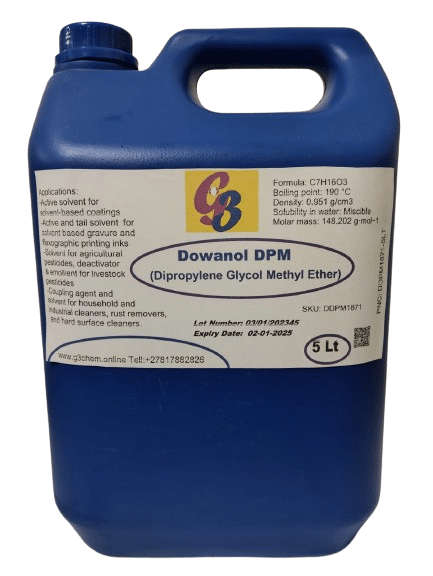 Dowanol DPM (Dipropylene Glycol Methyl Ether)