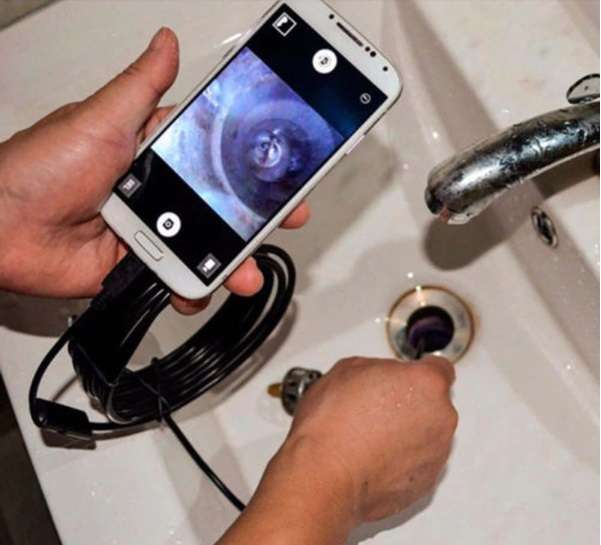 Model Y102 5.5MM 480P Camera 2M, 5M 10M cable hd industrial boroscope industrial endoscope camera