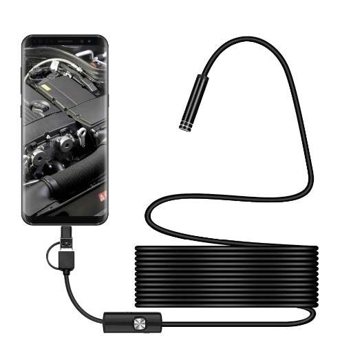 Model Y102 5.5MM 480P Camera 2M, 5M 10M cable hd industrial boroscope industrial endoscope camera
