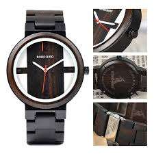 BOBO BIRD Wood Watch Men Relogio Masculino Luxury Quartz