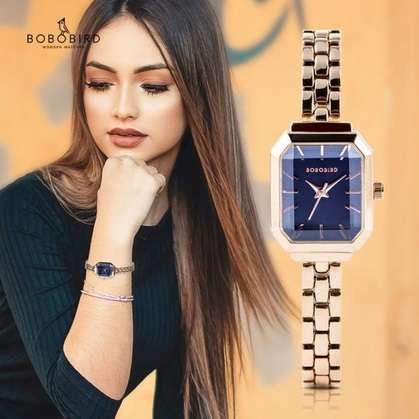 Ladies Stainless Steel Bracelet. Royal Blue