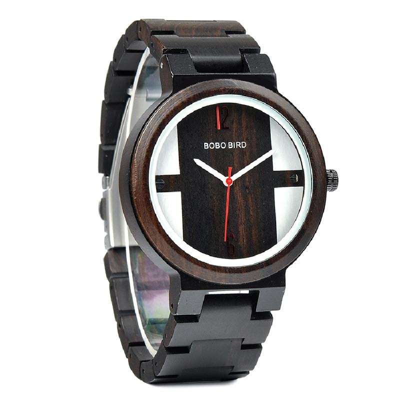 BOBO BIRD Wood Watch Men Relogio Masculino Luxury Quartz