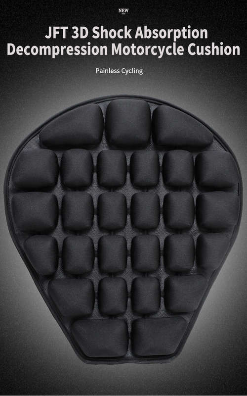 3D Anti-gravity Breathable Seat Cushion For Motorcycles