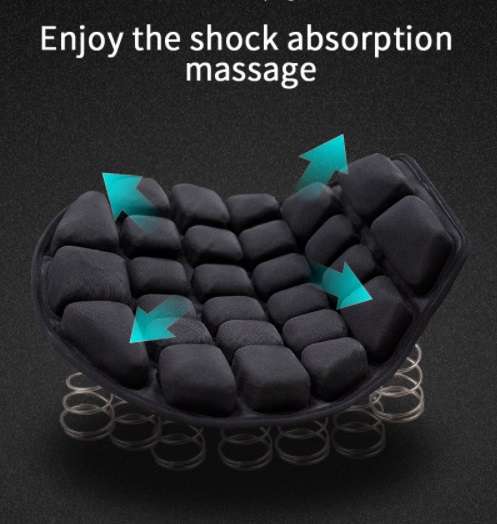 3D Anti-gravity Breathable Seat Cushion For Motorcycles