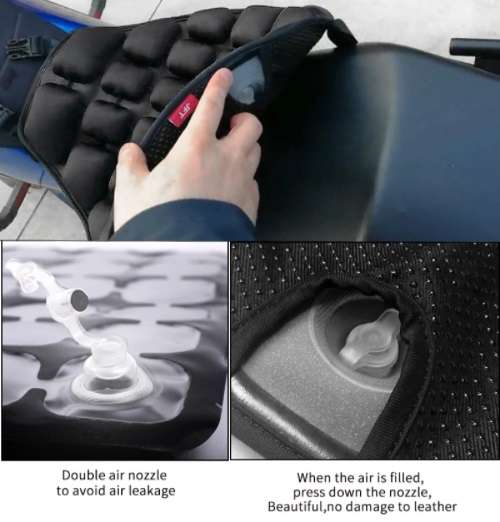 3D Anti-gravity Breathable Seat Cushion For Motorcycles