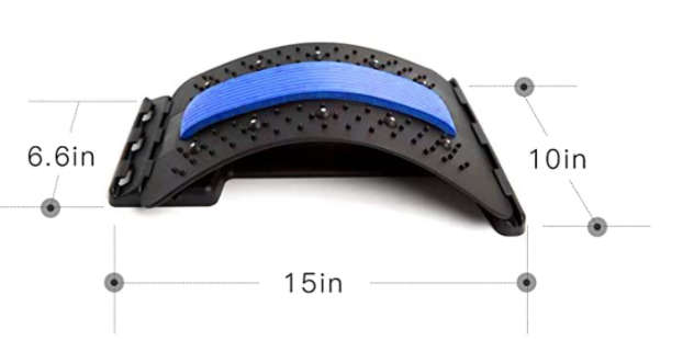 Best Multi-Level Lower Back Stretcher Machine for Back, Neck, Shoulder pain Relief & Posture Corr...