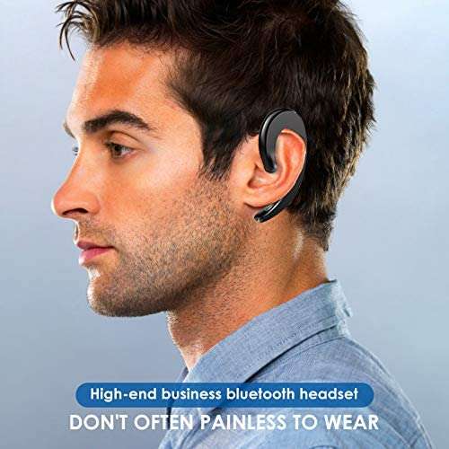 Y12 Bone Conduction Bluetooth 4.1 Wireless Earpiece 2 Pack