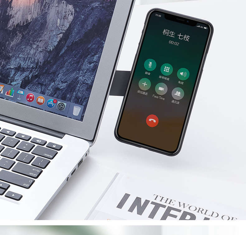 Laptop Phone Holder Side Mount Bracket