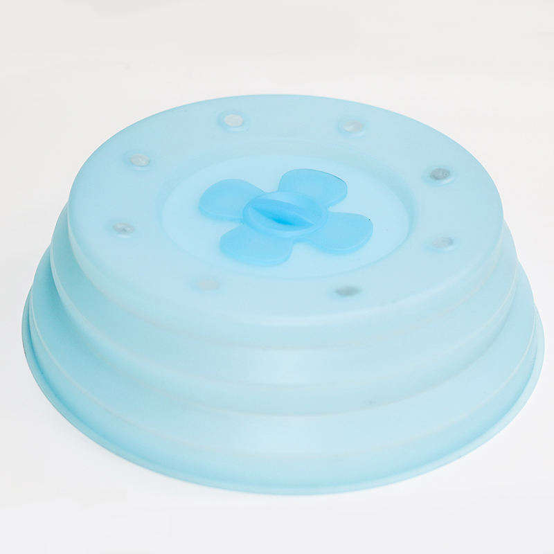 Collapsible Magnetic Silicone Microwave Plate Cover