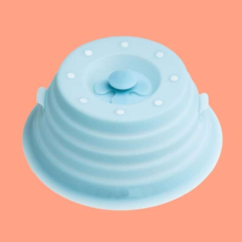 Collapsible Magnetic Silicone Microwave Plate Cover