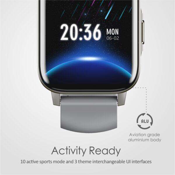 M5 Wireless Bluetooth IP68 Sports Smart Watch  Blue