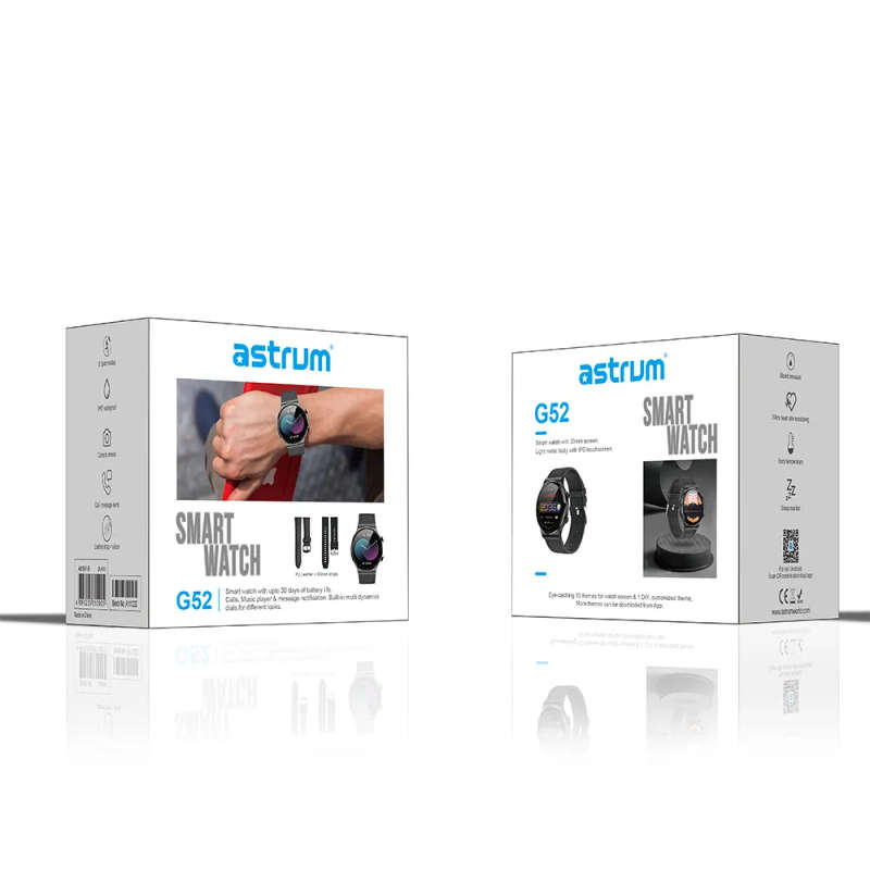 G52 Bluetooth Calling IP67 Sports Metal Smart Watch  Grey