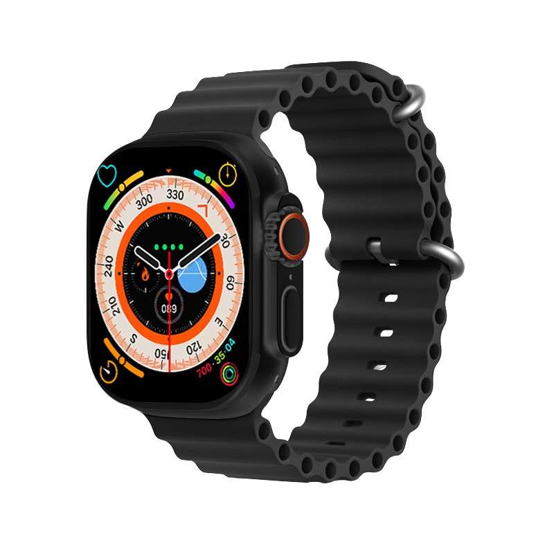 Smart Watch T900 Ultra with 2.09 infinte Display - Black