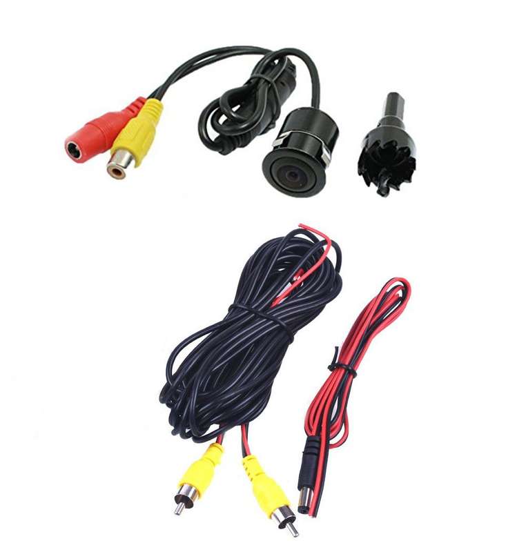 Phunk HD Mini Wide Angle Car Rear View Reverse Camera