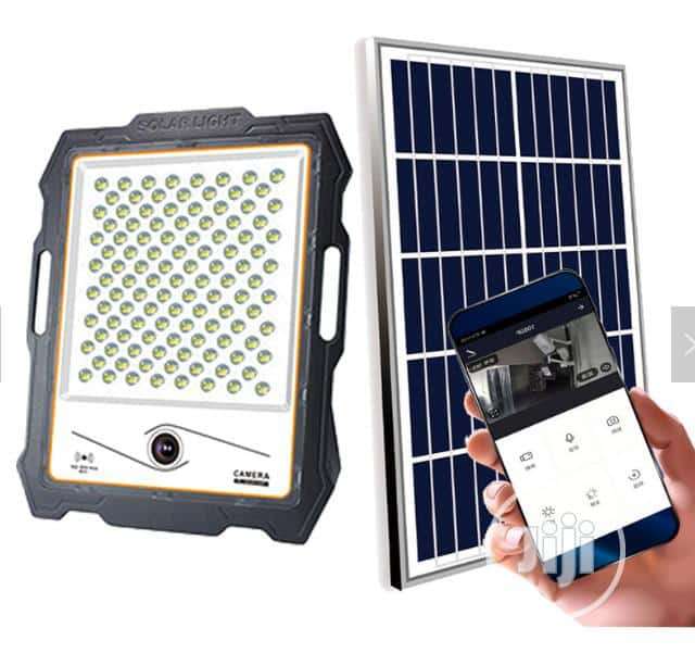 Solar CCTV floodlight system 100W