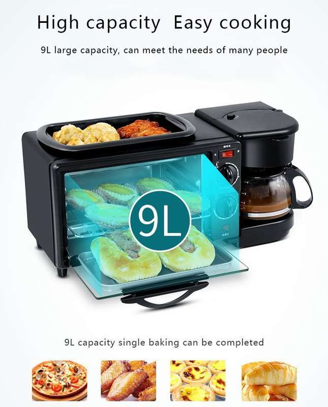 3 In 1 Electronic Breakfast Machine