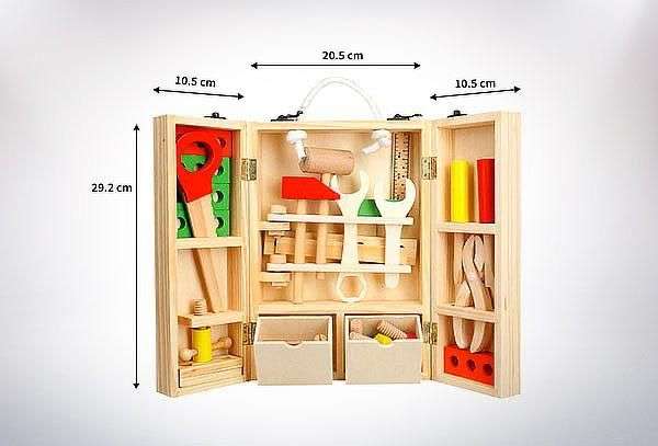 Kiddies Wooden Tool Box