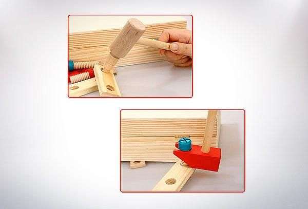 Kiddies Wooden Tool Box
