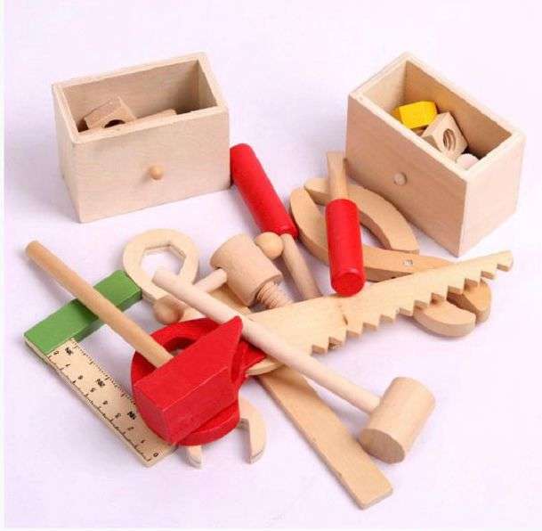 Kiddies Wooden Tool Box