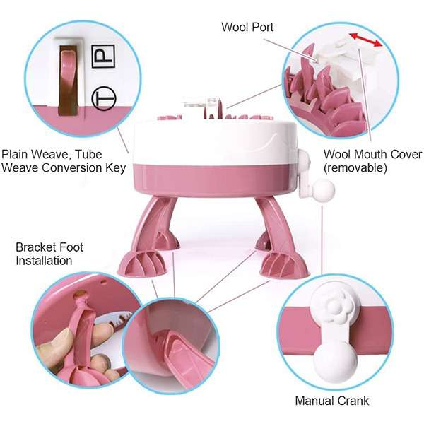 DIY Knitting Loom Machine