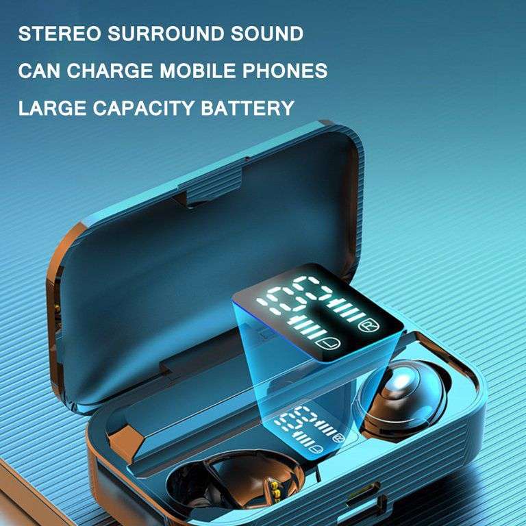 Wireless Earbuds With Power Bank