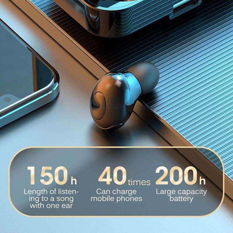 Wireless Earbuds With Power Bank