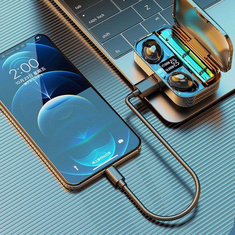 Wireless Earbuds With Power Bank