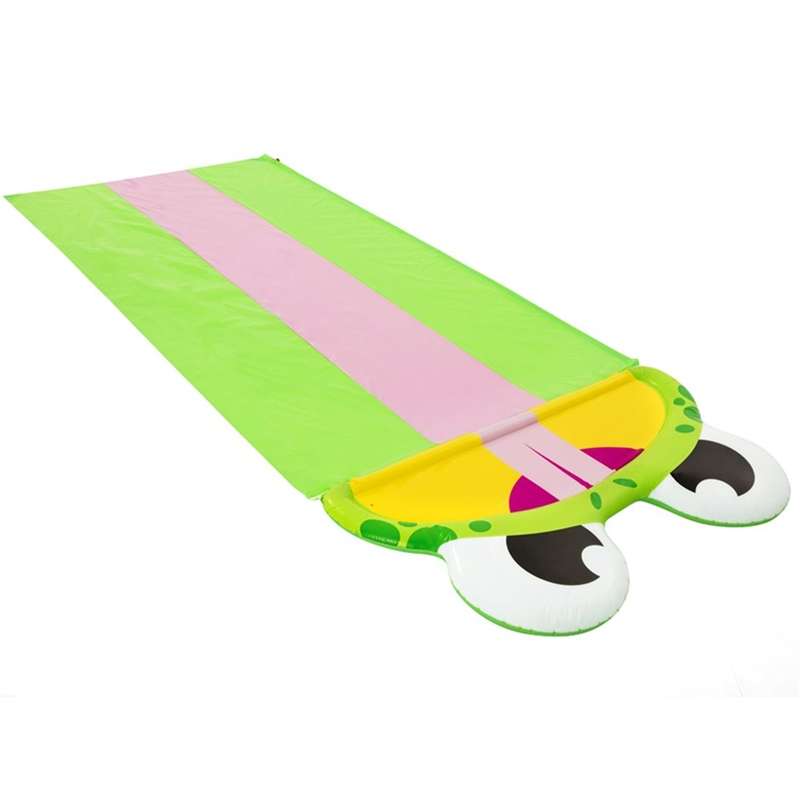 Inflatable Water Slip And Slide Triple Frog