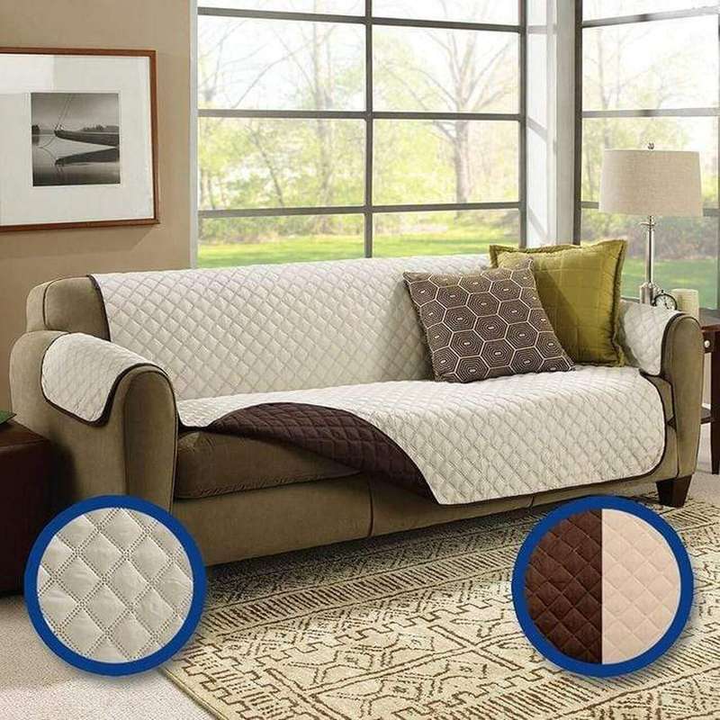 Reversible, Anti slip Couch/Sofa Protectors - Large