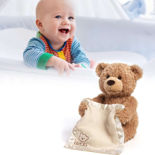 Peek A Boo Interactive Teddy Bear