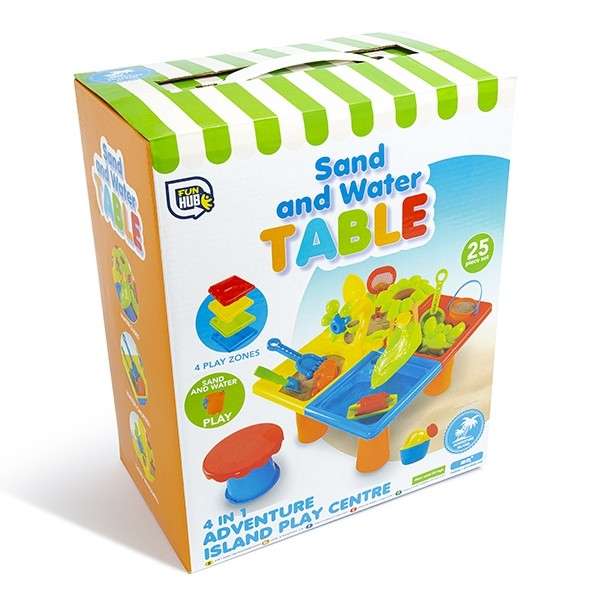 Sand and water Table 4 in 1 Adventure Island Play Centre
