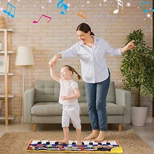 Portable Musical Piano Keyboard Play Mat