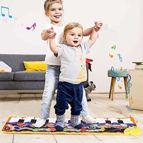 Portable Musical Piano Keyboard Play Mat