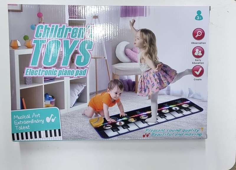 Portable Musical Piano Keyboard Play Mat