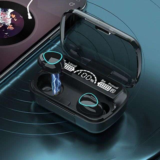 M10-A  TWS Wireless Bluetooth 5.1 Earbuds With Power Bank