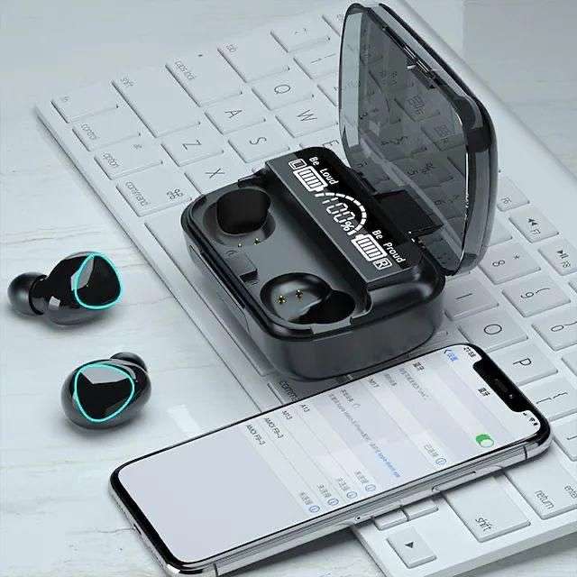 M10-A  TWS Wireless Bluetooth 5.1 Earbuds With Power Bank