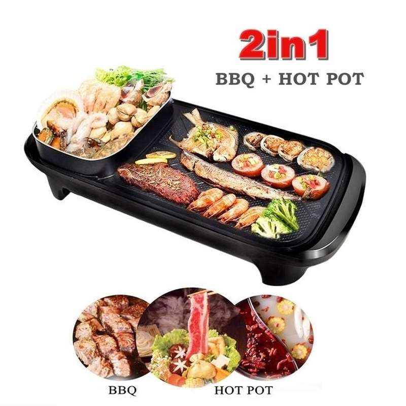 2 IN 1 Electric Grill
