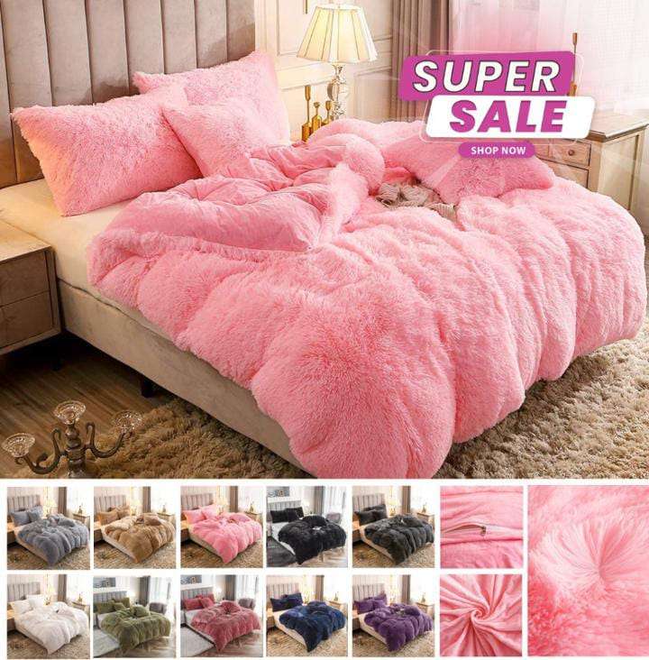 Fluffy Winter Comforter Set