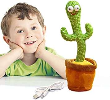 Dancing & Mimicking Cactus Plushy Toy