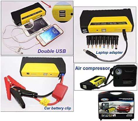 Car Jump Starter + Compressor Air Pump KIT