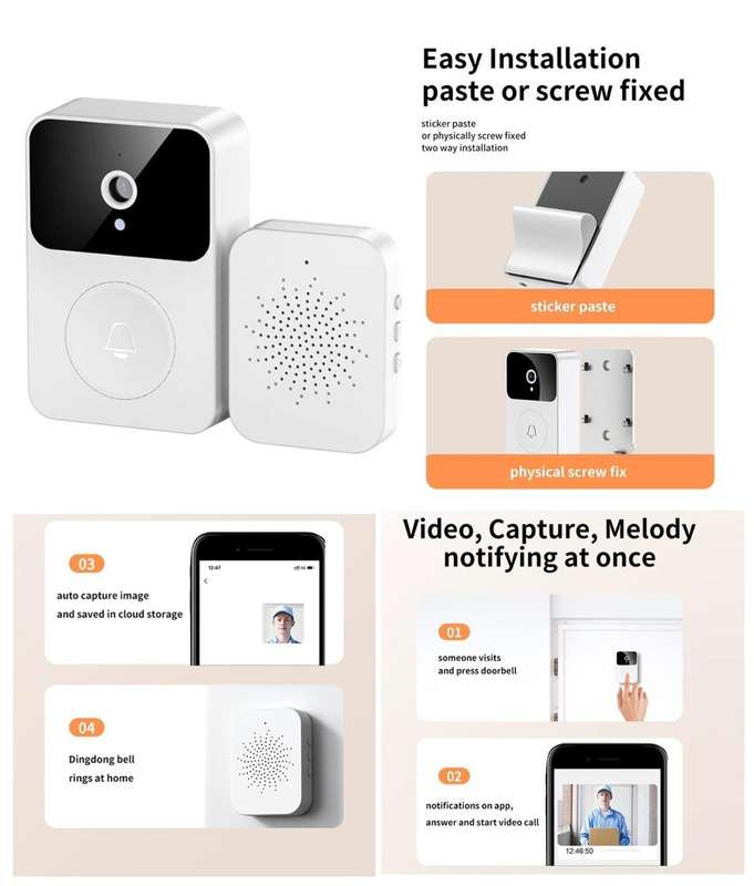 Smart Wireless Video Doorbell