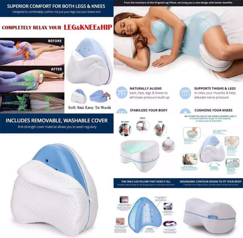 Body Memory Cotton Leg Pillow